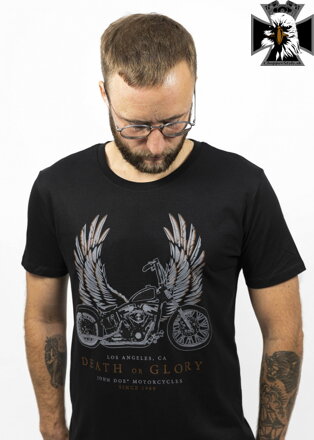 John Doe - Motorkárske tričko T-SHIRT WINGS JDS6004