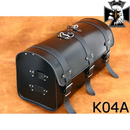 Kožená zadná brašňa - kufor - 1ks (K4A)