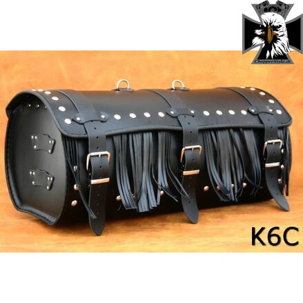 Kožená zadná brašňa - kufor - 1ks (K6C)