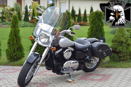 MALÉ - Akrylové plexisklo pre Yamaha Drag Star XVS 650 Custom (PLUS)