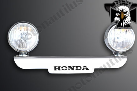 MOTON - Rampa na prídavné svetlá + LED svetlá pre HONDA SHADOW 750 C2