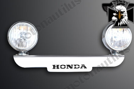 MOTON - Rampa na prídavné svetlá + LED svetlá pre HONDA REBEL 125