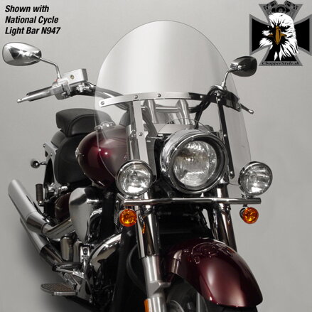 Plexisklo pre Suzuki Intruder 1800C. N21441  SwitchBlade® Chopped™ 