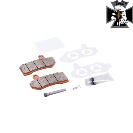 Harley Davidson - Originálne zadné brzdové platničky pre Harley Davidson Touring 2008-2024