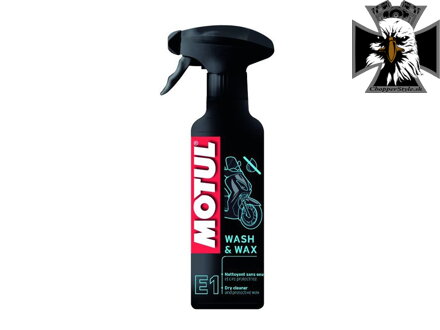 MOTUL E1 WASH & WAX SUCHÝ ČISTIACI PROSTRIEDOK 400ml