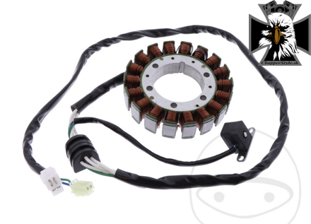 JMP - Stator alternátora pre Yamaha Drag Star XVS 650 1997-2007