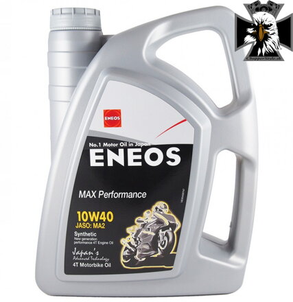 Eneos - Max performance motorový olej 10W-40 4L 