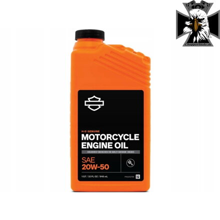 Harley Davidson - Originálny motorový olej 20W-50 pre Harley Davidson - 1L
