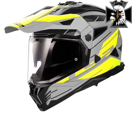LS2 - Enduro / MX helma na motocykle MX702 PIONEER II NAMIB M.GREY H-V YELLOW-06