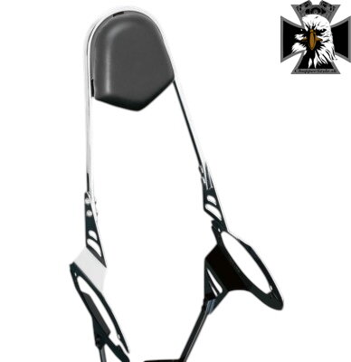 Wide - Chrómovaná opierka spolujazdca pre Kawasaki Vulcan VN900 Custom / Classic Wide - Chrómovaná opierka spolujazdca pre Kawasaki Vulcan VN900 Custom / Classic