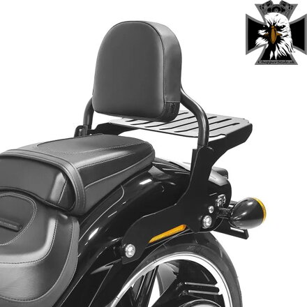 Opierka spolujazdca s nosičom pre Harley Davidson Softail 2017-2023