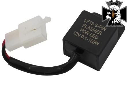 LED 312 prerušovač blinkrov – relé pre motocykel - 2pin