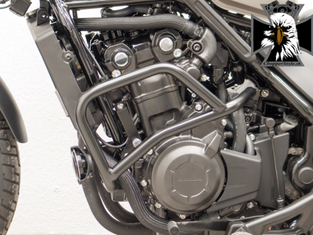 Ochranný rám motora pre Honda Rebel CMX 500 2017-2023 čierny