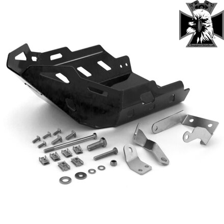CROSSPRO KRYT MOTORA HLINÍKOVÝ SUZUKI DL 650 2017-2020 ČIERNY