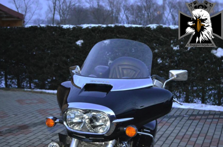 Vysoké plexisklo HONDA VALKYRIE 1500 INTERSTATE