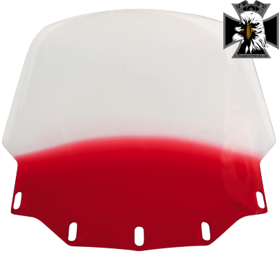 Motocyklové plexisklo 28" pre Honda GoldWing GL 1500 - červené