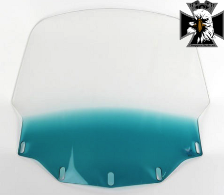 Motocyklové plexisklo 28" pre Honda GoldWing GL 1500 - modrozelená