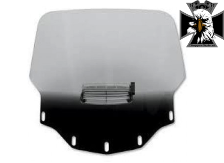 Motocyklové plexisklo 28" s otvorom na ventiláciu pre Honda GoldWing GL 1500 - čierne
