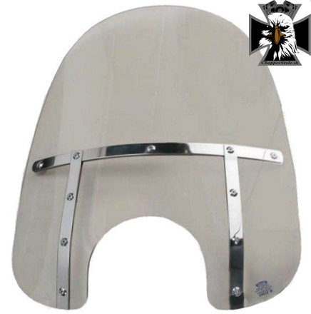 Motocyklové plexisklo 17" - číre (2313-0010)