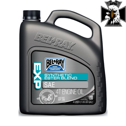 Motorový olej Bel-Ray EXP SYNTHETIC ESTER BLEND 4T 10W-40 4 l