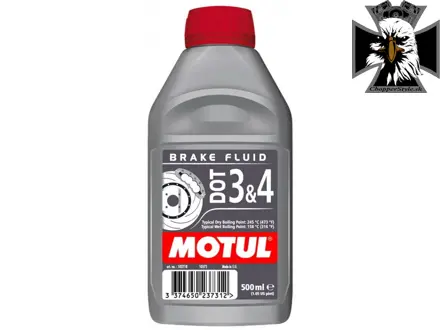 BRZDOVÁ KVAPALINA MOTUL DOT 3 & 4 0,5L