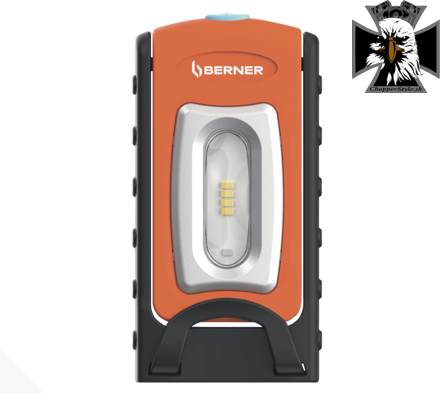 Berner - LED Svietidlo Pocket DeLux „Bright“ s micro USB