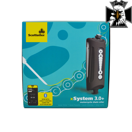 Scottoiler - xSystem 3.0 + Bluetooth automatický mazač reťaze pre motocykle