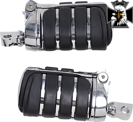 Kuryakyn - Switchblade univerzálne stupačky s opierkou päty pre vodiča na motocykel