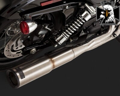 Nerezový Vance & Hines výfuk STAINLESS HI-OUTPUT 2-INTO-1 pro Harley Davidson