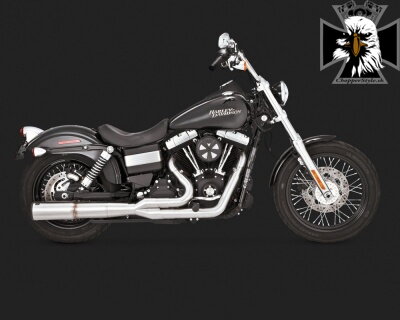 Nerezový Vance & Hines výfuk STAINLESS HI-OUTPUT 2-INTO-1 pre Harley Davidson