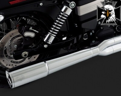 Chrómovaný Vance & Hines výfuk PRO PIPE CHROME pre Harley-Davidson