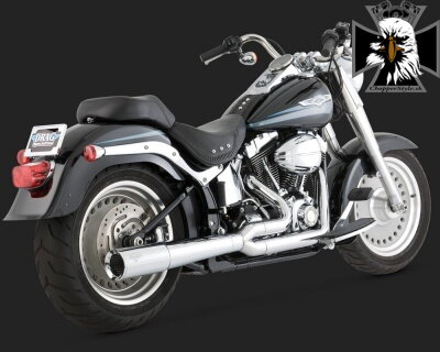 Chrómovaný Vance & Hines výfuk PRO PIPE CHROME pre Harley-Davidson