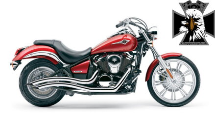 Speedster Swept - Kompletný výfukový systém pre Kawasaki Vulcan 900 Classic (06-13) / 4218