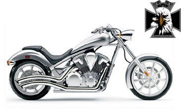 Cobra - Kompletný výfuk Honda VT1300CX Fury (10-12) Speedster Swept - Chrom