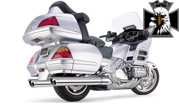 Cobra - Kompletný výfuk Honda GoldWing GL1800 (01-12) Slip-Ons W/Scalloped Tips