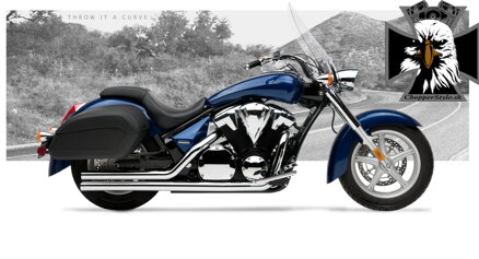 Kompletný výfukový systém American Classic II pre Honda VT 1300CT Interstate (2010-12)