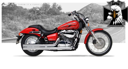 Kompletný výfukový systém American Classic II pre Honda Shadow Spirit 750 C2 (2007-09)