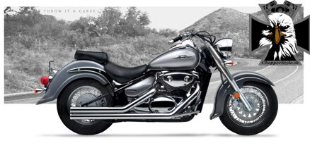Výfukový systém American Classic II pre Suzuki C800 / C50 (2005-15)
