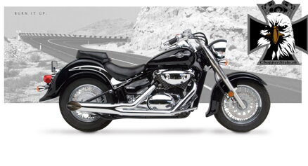 Výfukový systém Sideburner pre Suzuki C800 / C50 (2005-15)