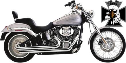 Cobra -  Speedster Kompletný výfukový systém pre Harley Davidson Softail 1584 2007-2011