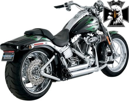 Vance Hines - Shortshot kompletný výfukový systém pre Harley Davidson Softail 