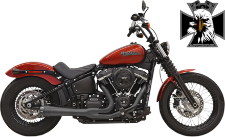 Bassani - Kompletný výfukový systém pre Harley Davidson Softail 2018-2025