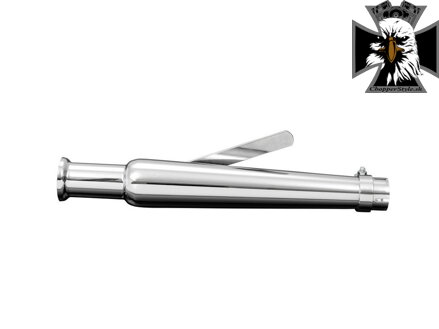 Univerzálna koncovka / tlmič výfuku Highway Hawk TRUMPET, priemer 38-45mm (1ks) 65-935