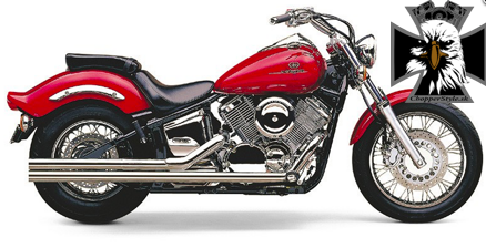 Výfukový systém pre motocykle Yamaha XVS 1100 Drag Star Classic