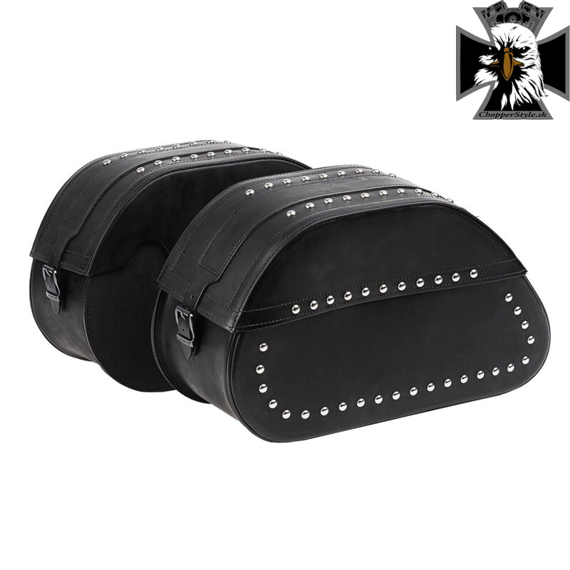 Bočné brašne "RIGID STUDDED" - pravá koža Bočné brašne "RIGID STUDDED" - pravá koža