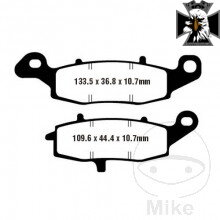 Brzdové doštičky poloSinter V EBC Alternative: 7870156 pre Suzuki Intruder VLR C1800R 2008-2013 Brzdové doštičky poloSinter V EBC Alternative: 7870156 pre Suzuki Intruder VLR C1800R 2008-2013
