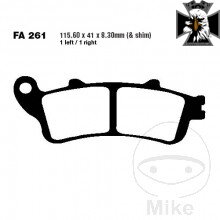 Brzdove dosticky Sinter EPFA EBC pre Honda VTX 1800 2001-2006 Brzdove dosticky Sinter EPFA EBC pre Honda VTX 1800 2001-2006