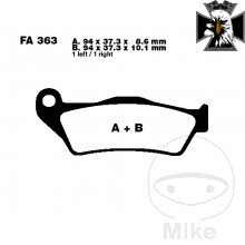 Brzdové doštičky Standard EBC Alternativa 7870611/7630060 pre BMW R1200GS 2004-2007 (72kw verzia) Brzdové doštičky Standard EBC Alternativa 7870611/7630060 pre BMW R1200GS 2004-2007 (72kw verzia)