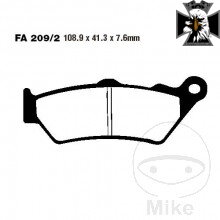 Brzdové doštičky Standard EBC Alternativa 7872765/7630048 pre BMW R1250 GS 2019-2023 Brzdové doštičky Standard EBC Alternativa 7872765/7630048 pre BMW R1250 GS 2019-2023