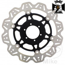 Brzdový kotúč VEE EBC čierny pre Honda GL1500 F6C Valkyrie 1997-2003 Brzdový kotúč VEE EBC čierny pre Honda GL1500 F6C Valkyrie 1997-2003